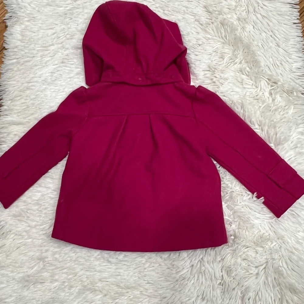 Gap little girl hooded‎  wool coat size 2T